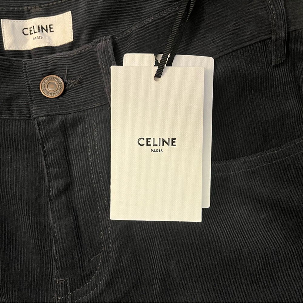 NWT Celine Marco Jeans in Aged Corduroy Rinse | 26 - Picture 9 of 14